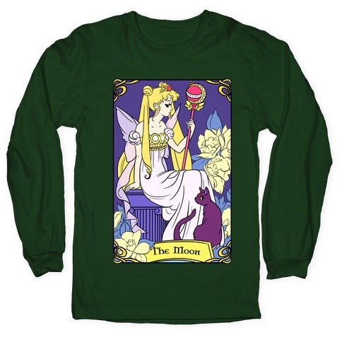 The Moon Tarot Longsleeve Tee